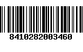 Código de Barras 8410282003460