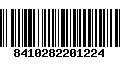 Código de Barras 8410282201224