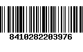 Código de Barras 8410282203976