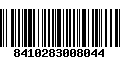 Código de Barras 8410283008044