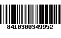 Código de Barras 8410300349952