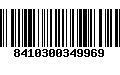 Código de Barras 8410300349969