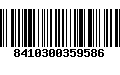 Código de Barras 8410300359586