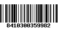 Código de Barras 8410300359982