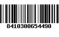 Código de Barras 8410300654490