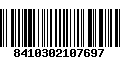 Código de Barras 8410302107697