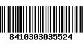 Código de Barras 8410303035524