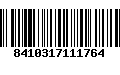 Código de Barras 8410317111764