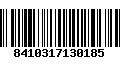 Código de Barras 8410317130185