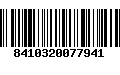 Código de Barras 8410320077941