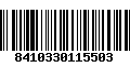 Código de Barras 8410330115503