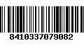 Código de Barras 8410337079082