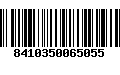 Código de Barras 8410350065055