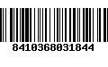 Código de Barras 8410368031844