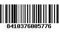 Código de Barras 8410376005776