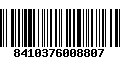 Código de Barras 8410376008807