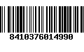 Código de Barras 8410376014990