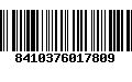 Código de Barras 8410376017809