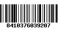 Código de Barras 8410376039207