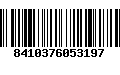 Código de Barras 8410376053197