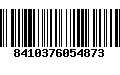 Código de Barras 8410376054873