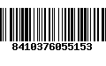 Código de Barras 8410376055153