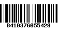 Código de Barras 8410376055429