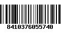 Código de Barras 8410376055740