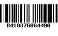 Código de Barras 8410376064490