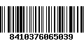 Código de Barras 8410376065039