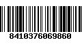 Código de Barras 8410376069860