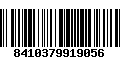 Código de Barras 8410379919056