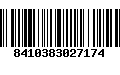 Código de Barras 8410383027174