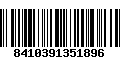 Código de Barras 8410391351896