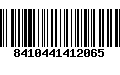 Código de Barras 8410441412065