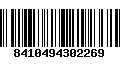 Código de Barras 8410494302269