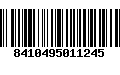 Código de Barras 8410495011245