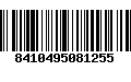 Código de Barras 8410495081255