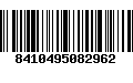 Código de Barras 8410495082962