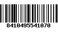 Código de Barras 8410495541070