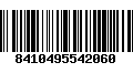 Código de Barras 8410495542060