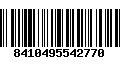 Código de Barras 8410495542770