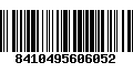 Código de Barras 8410495606052