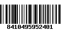 Código de Barras 8410495952401