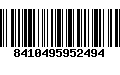 Código de Barras 8410495952494