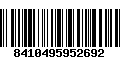 Código de Barras 8410495952692