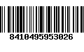 Código de Barras 8410495953026