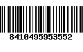 Código de Barras 8410495953552