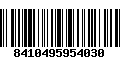 Código de Barras 8410495954030