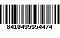 Código de Barras 8410495954474